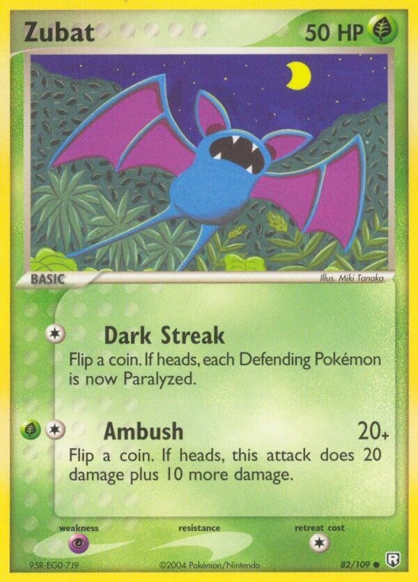 Image for Zubat (Team Rocket Returns) (82/109) - Pokemon