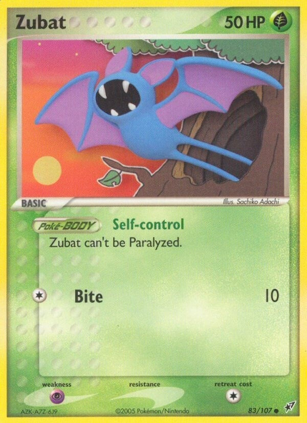 Image for Zubat (Deoxys) (83/107) - Pokemon