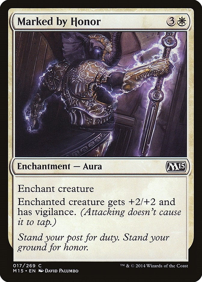 Image for Marked by Honor (Magic 2015 (M15)) (17) - Magic: The Gathering