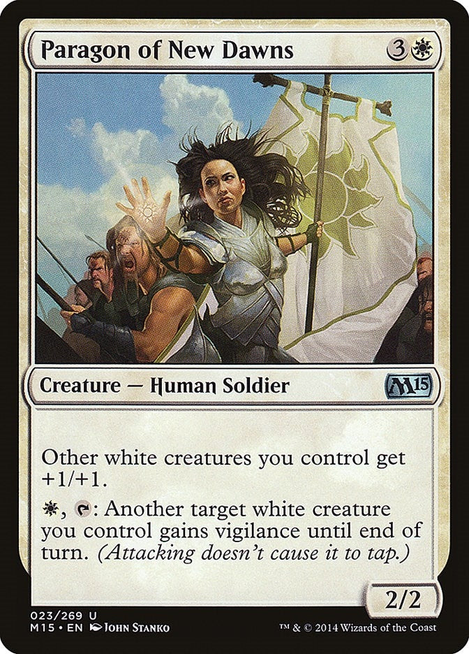 Image for Paragon of New Dawns (Magic 2015 (M15)) (23) - Magic: The Gathering