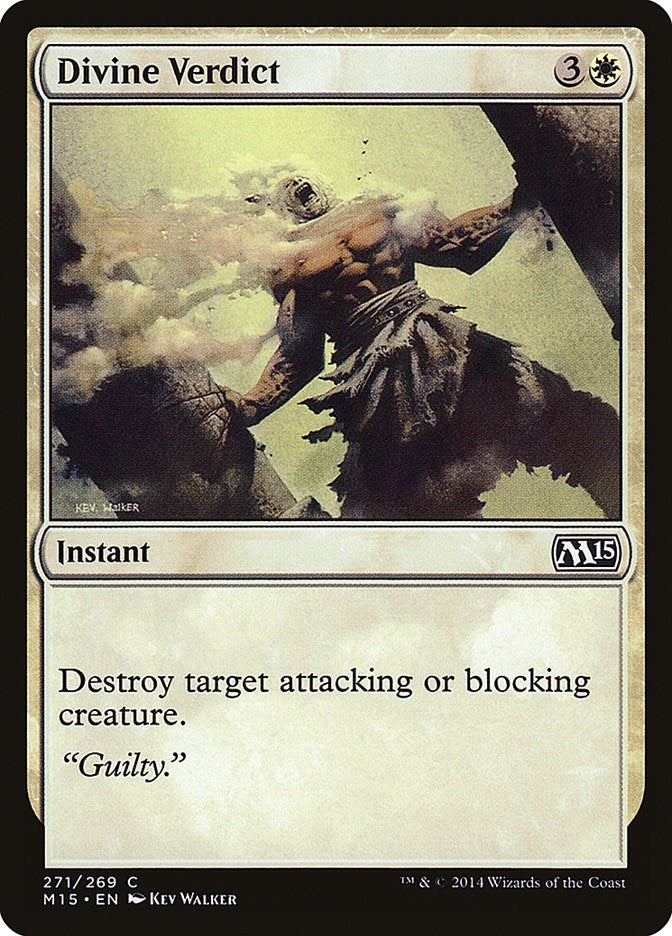Image for Divine Verdict (Magic 2015 (M15)) (271) - Magic: The Gathering