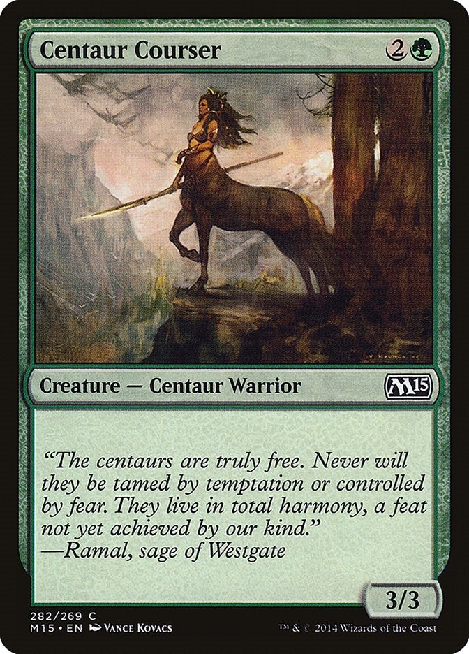 Image for Centaur Courser (Magic 2015 (M15)) (282) - Magic: The Gathering