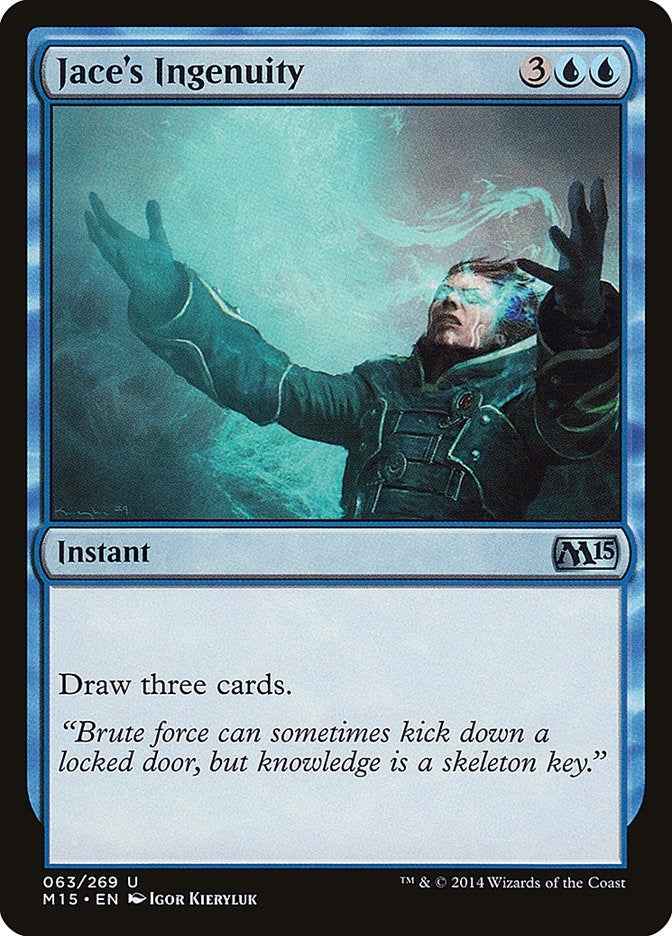 Image for Jace's Ingenuity (Magic 2015 (M15)) (63) - Magic: The Gathering