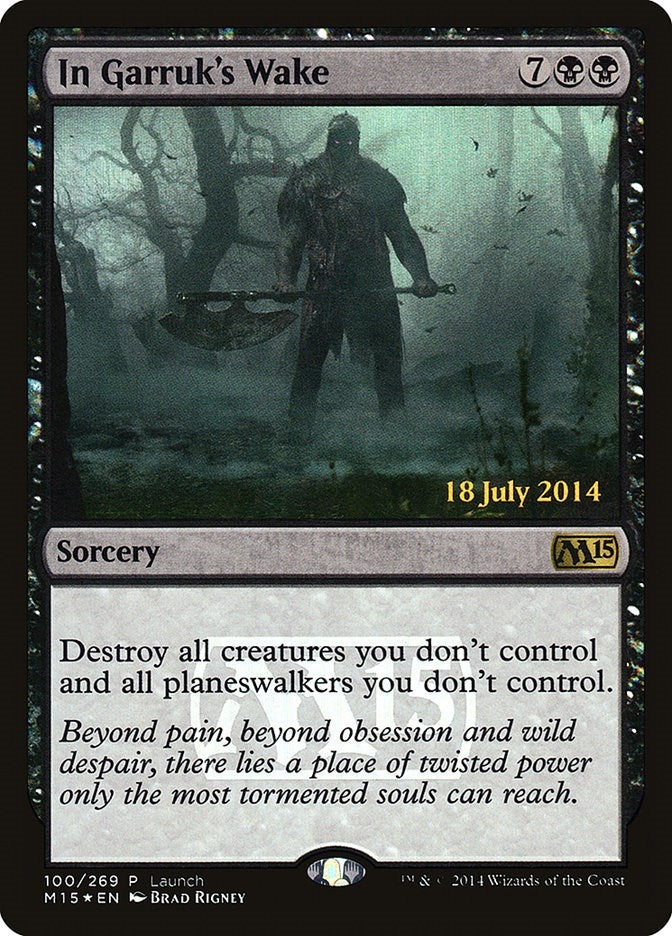 Image for In Garruk's Wake (Launch Party & Release Event Promos) (100) - Magic: The Gathering
