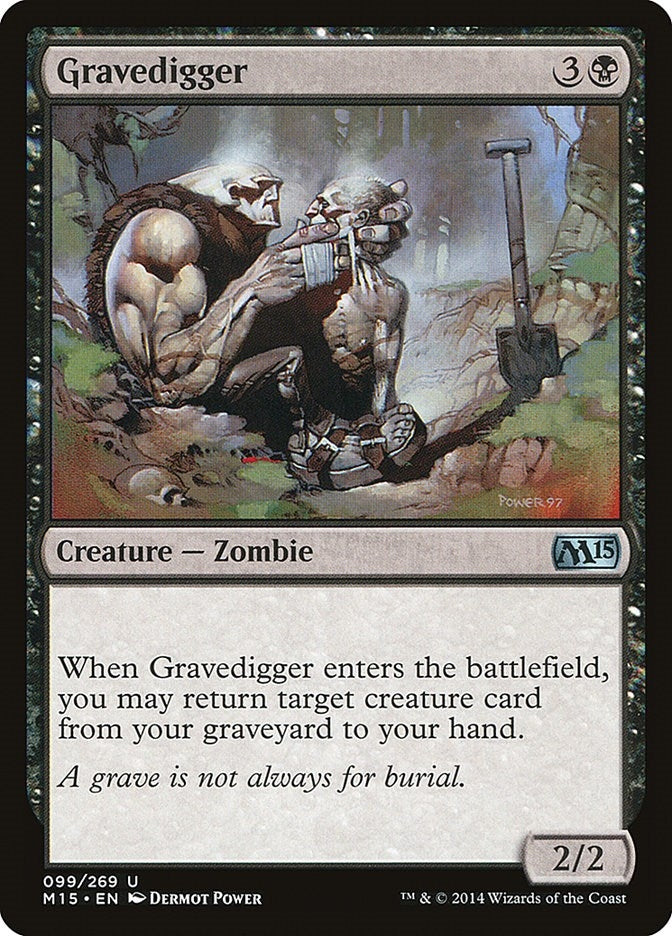Image for Gravedigger (Magic 2015 (M15)) (99) - Magic: The Gathering