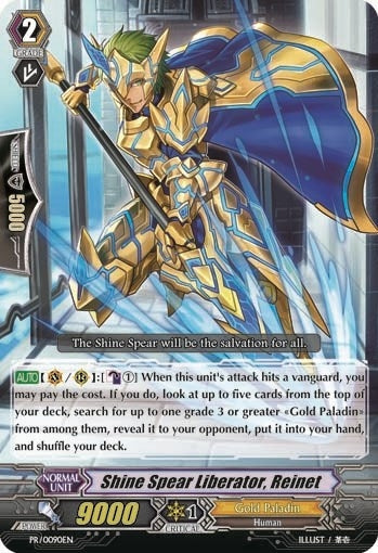Image for Shine Spear Liberator, Reinet (Promo Cards) (PR/0090EN) - Cardfight Vanguard