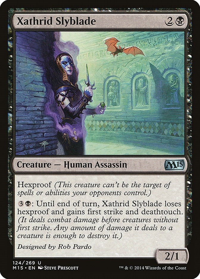 Image for Xathrid Slyblade (Magic 2015 (M15)) (124) - Magic: The Gathering