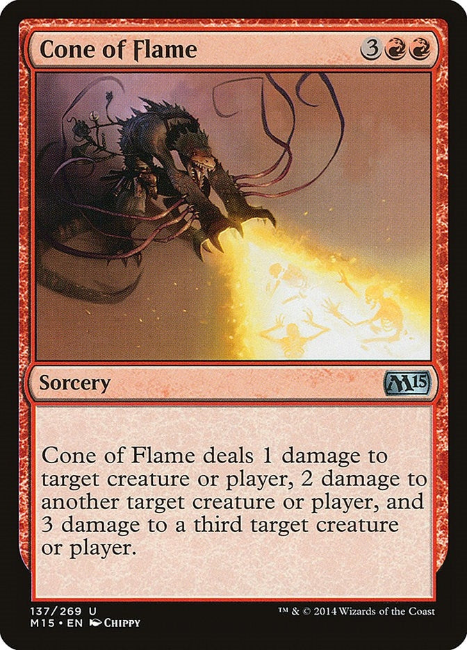 Image for Cone of Flame (Magic 2015 (M15)) (137) - Magic: The Gathering