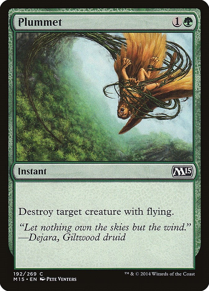 Image for Plummet (Magic 2015 (M15)) (192) - Magic: The Gathering