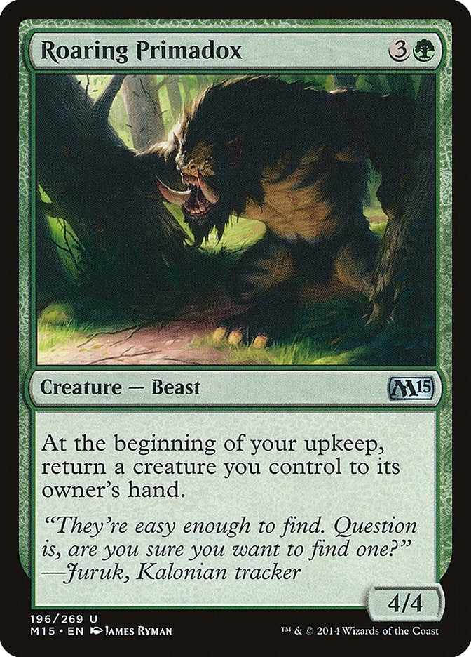 Image for Roaring Primadox (Magic 2015 (M15)) (196) - Magic: The Gathering