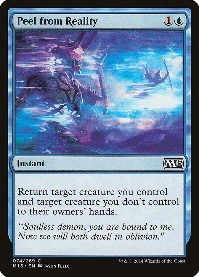 Image for Peel from Reality (Magic 2015 (M15)) (74) - Magic: The Gathering