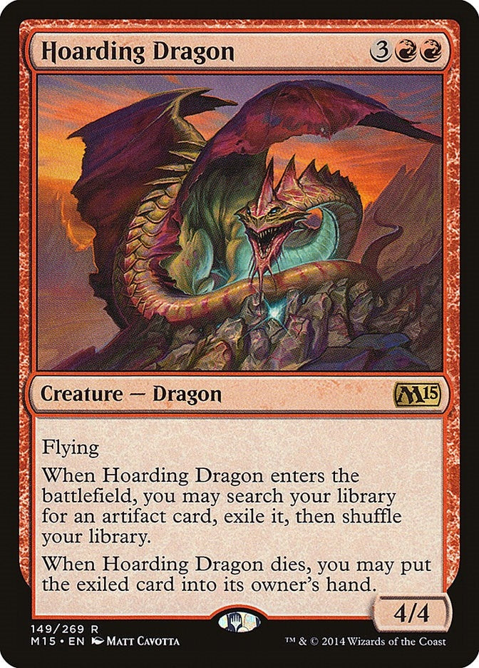 Image for Hoarding Dragon (Magic 2015 (M15)) (149) - Magic: The Gathering