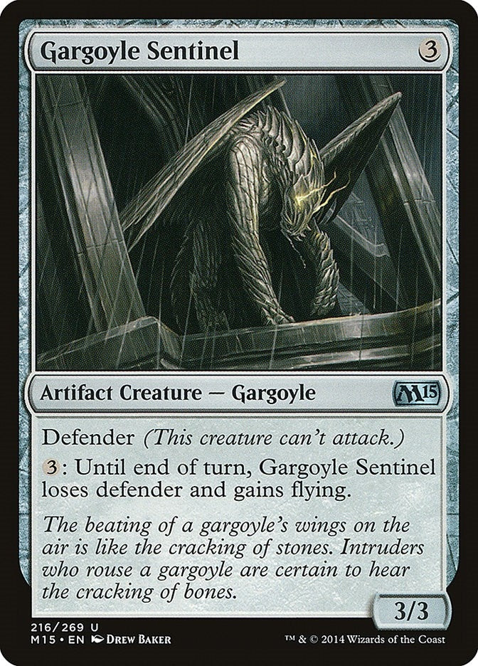 Image for Gargoyle Sentinel (Magic 2015 (M15)) (216) - Magic: The Gathering