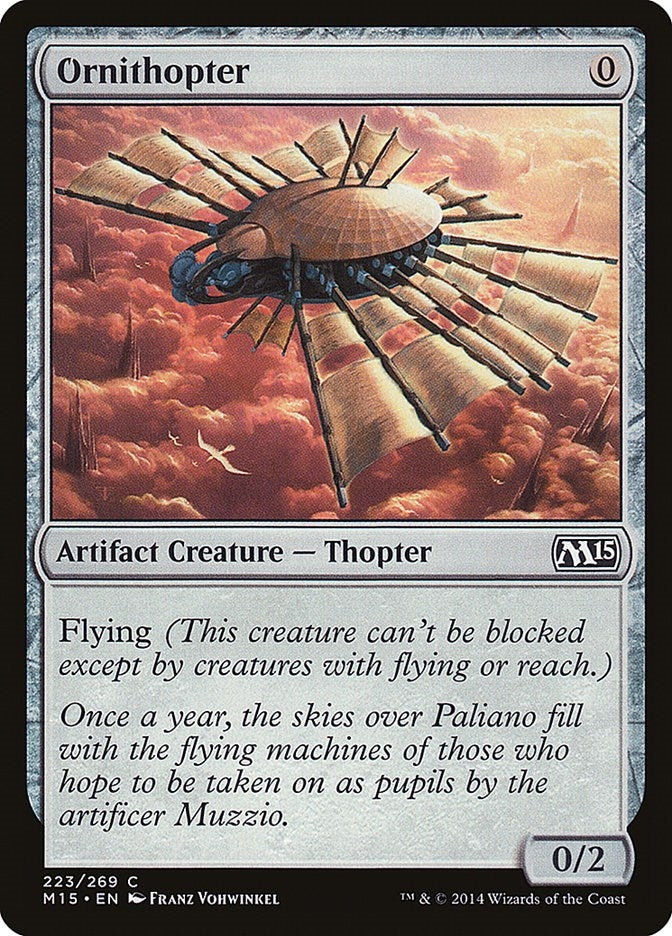 Image for Ornithopter (Magic 2015 (M15)) (223) - Magic: The Gathering