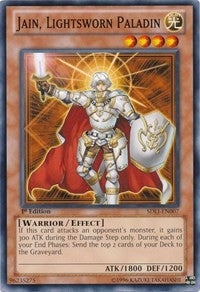 Image for Jain, Lightsworn Paladin (Structure Deck: Realm of Light) (SDLI-EN007) - YuGiOh