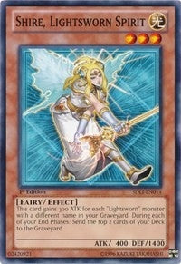 Image for Shire, Lightsworn Spirit (Structure Deck: Realm of Light) (SDLI-EN014) - YuGiOh