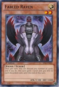 Image for Fabled Raven (Structure Deck: Realm of Light) (SDLI-EN020) - YuGiOh