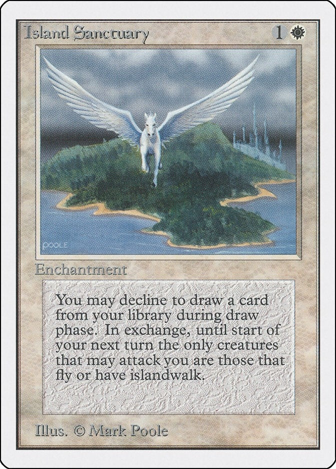 Image for Island Sanctuary (Unlimited Edition) - Magic: The Gathering