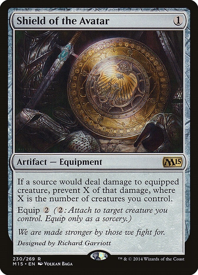 Image for Shield of the Avatar (Magic 2015 (M15)) (230) - Magic: The Gathering
