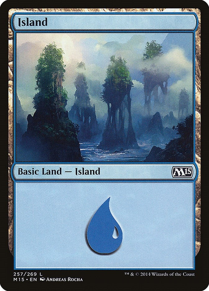 Image for Island (257) (Magic 2015 (M15)) (257) - Magic: The Gathering