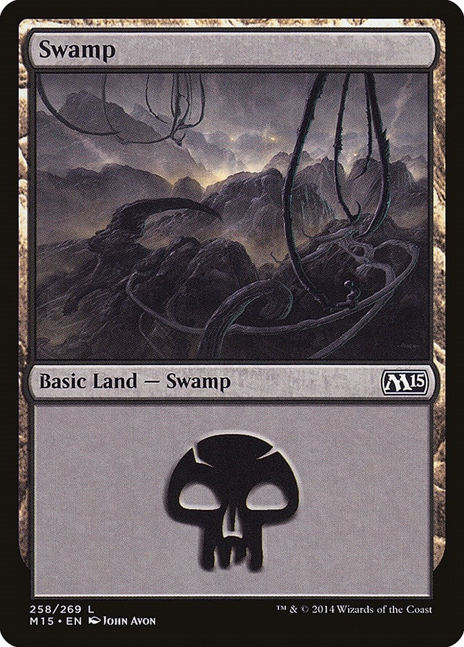 Image for Swamp (258) (Magic 2015 (M15)) (258) - Magic: The Gathering