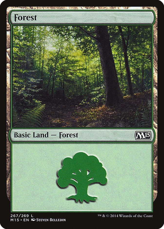 Image for Forest (267) (Magic 2015 (M15)) (267) - Magic: The Gathering