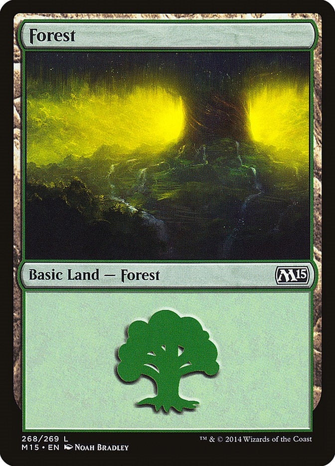 Image for Forest (268) (Magic 2015 (M15)) (268) - Magic: The Gathering