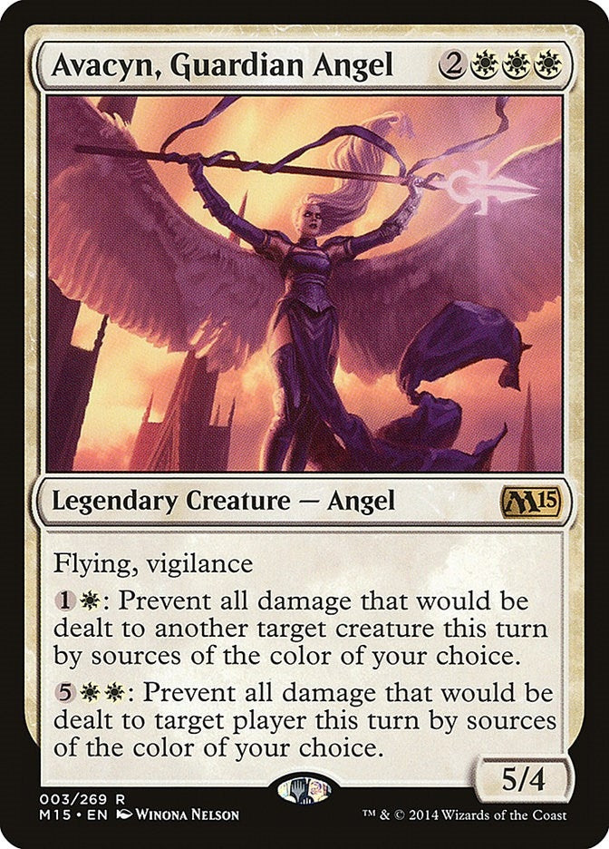 Image for Avacyn, Guardian Angel (Magic 2015 (M15)) (3) - Magic: The Gathering