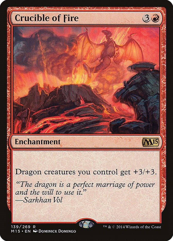Image for Crucible of Fire (Magic 2015 (M15)) (139) - Magic: The Gathering