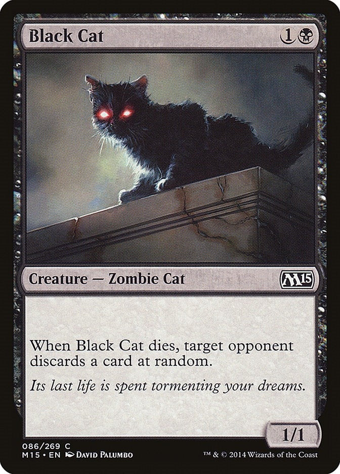Image for Black Cat (Magic 2015 (M15)) (86) - Magic: The Gathering