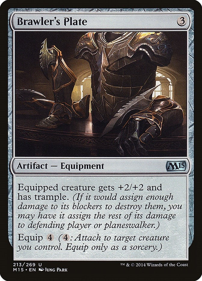 Image for Brawler's Plate (Magic 2015 (M15)) (213) - Magic: The Gathering