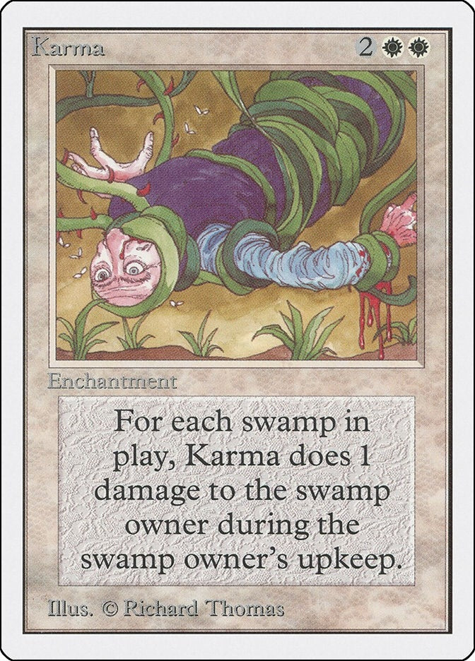 Image for Karma (Unlimited Edition) - Magic: The Gathering