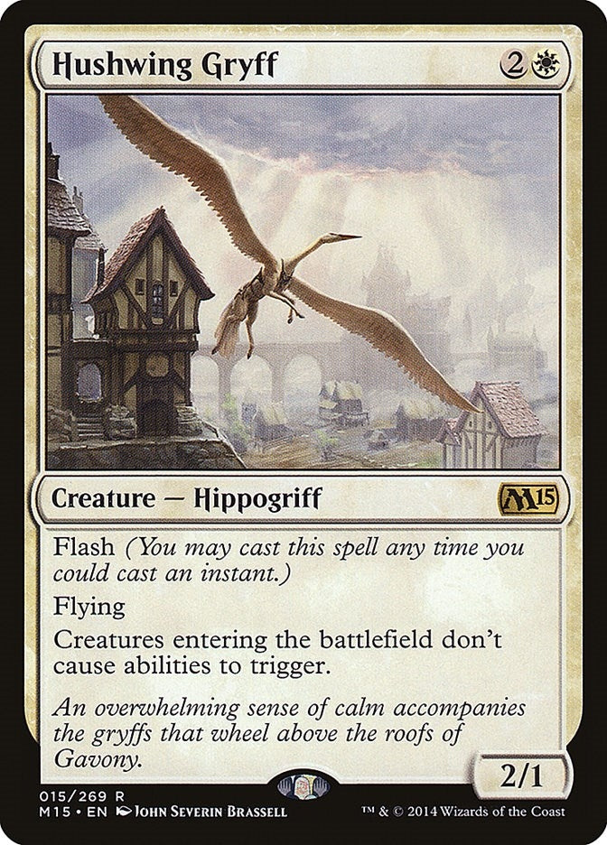 Image for Hushwing Gryff (Magic 2015 (M15)) (15) - Magic: The Gathering