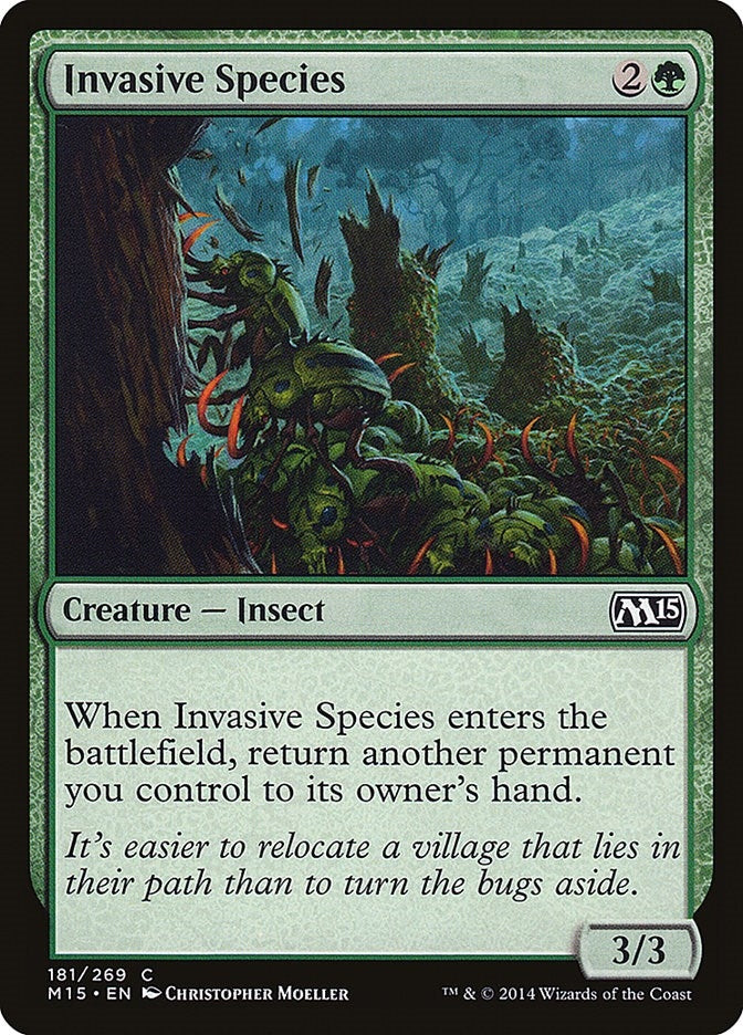 Image for Invasive Species (Magic 2015 (M15)) (181) - Magic: The Gathering