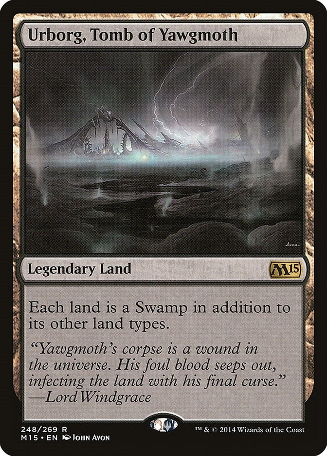 Image for Urborg, Tomb of Yawgmoth (Magic 2015 (M15)) (248) - Magic: The Gathering