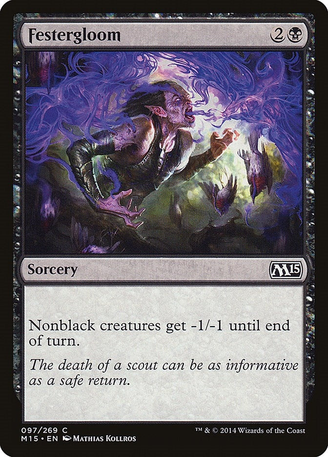 Image for Festergloom (Magic 2015 (M15)) (97) - Magic: The Gathering