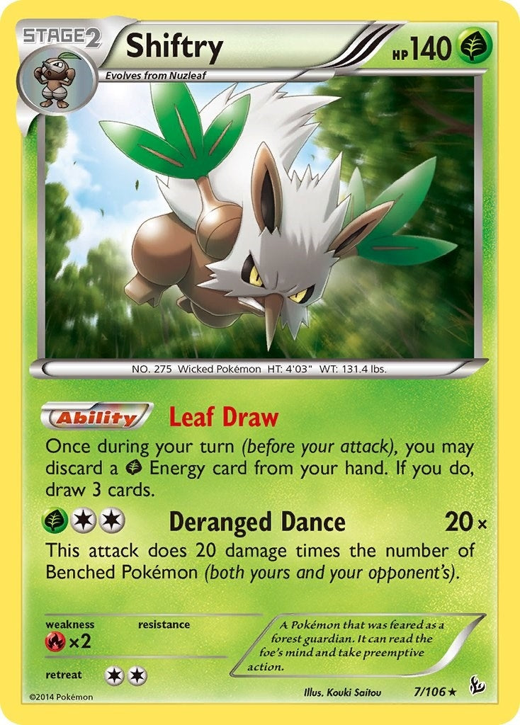 Image for Shiftry (XY - Flashfire) (7/106) - Pokemon
