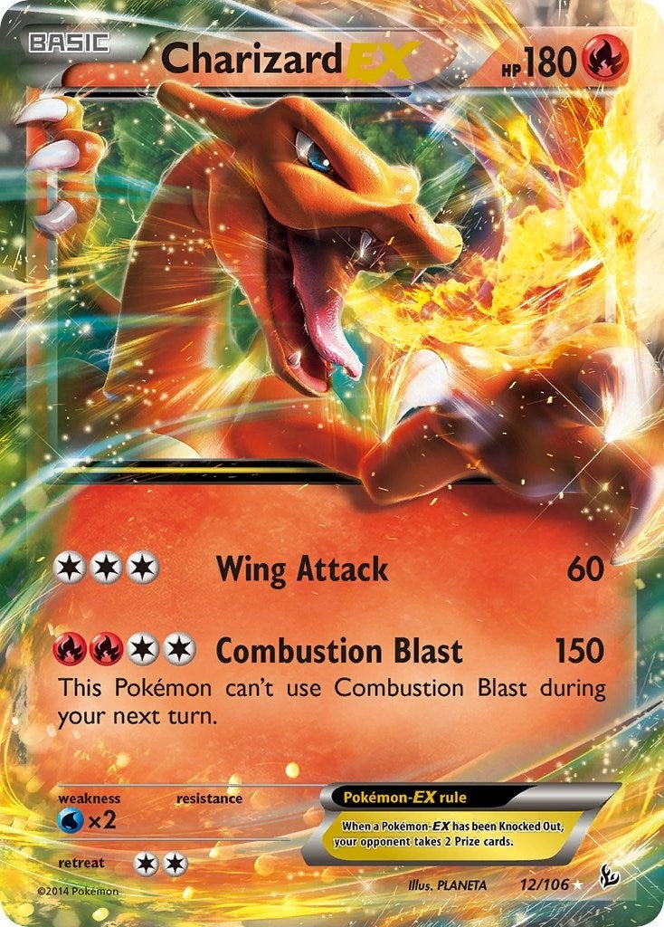 Image for Charizard EX (12) (XY - Flashfire) (12/106) - Pokemon
