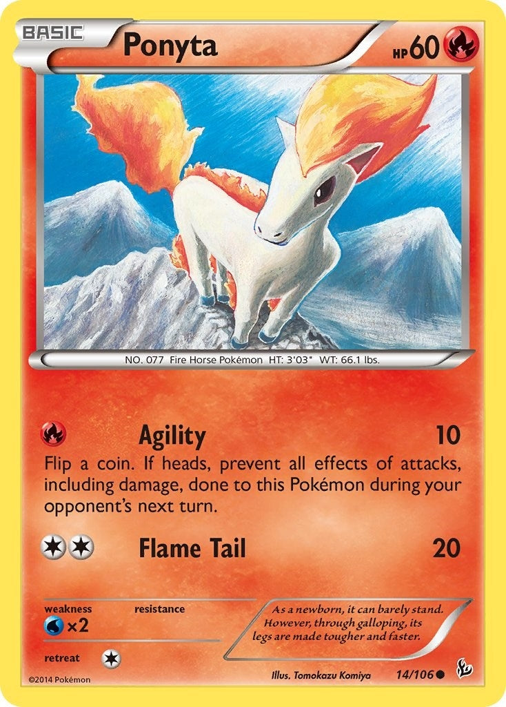 Image for Ponyta (XY - Flashfire) (14/106) - Pokemon