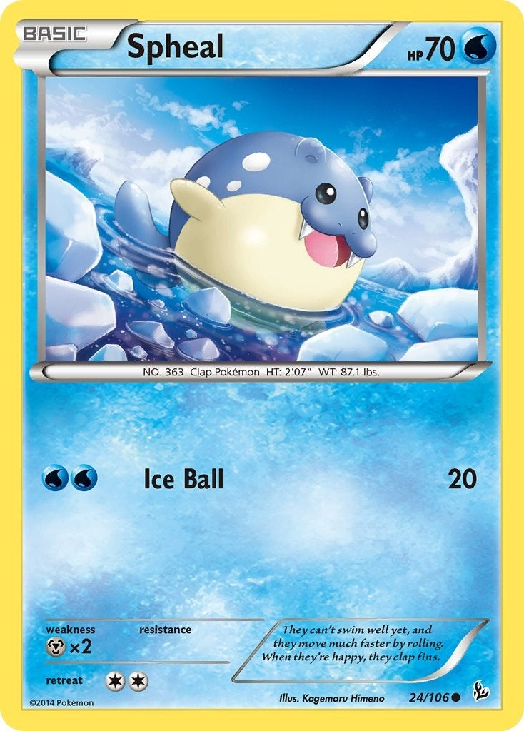 Image for Spheal (XY - Flashfire) (24/106) - Pokemon