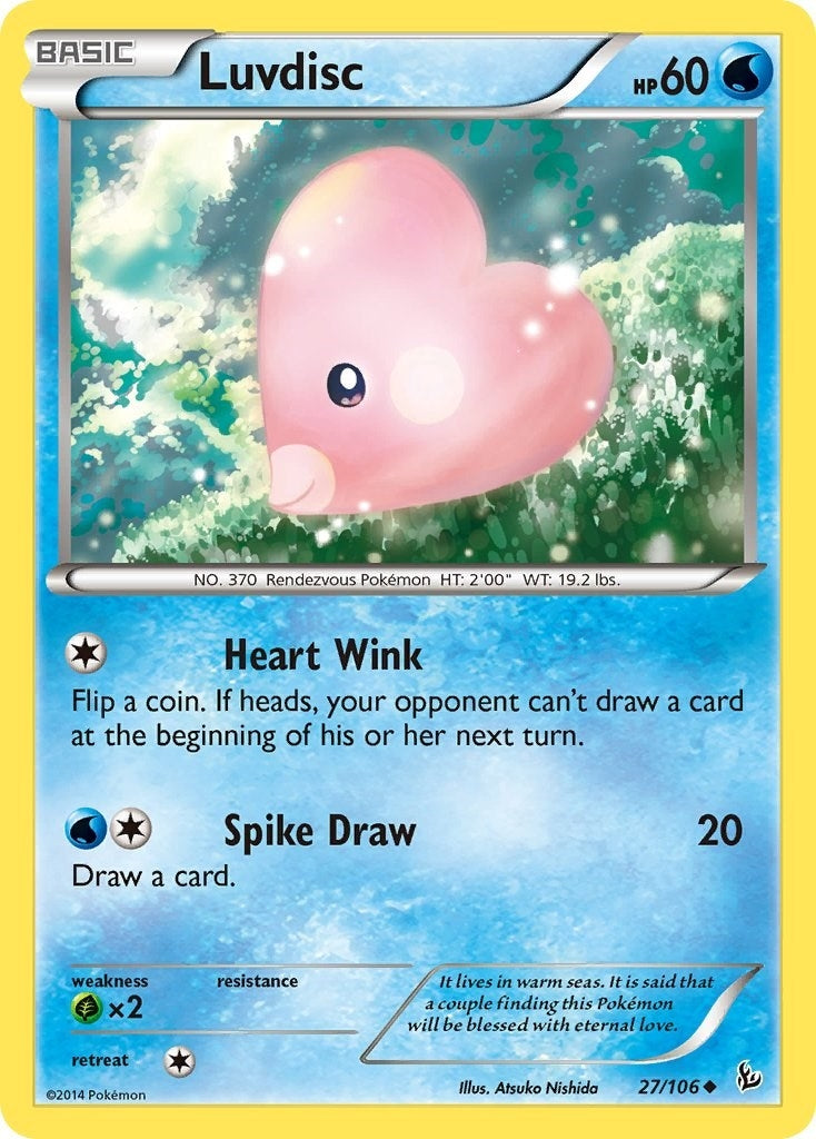 Image for Luvdisc (XY - Flashfire) (27/106) - Pokemon