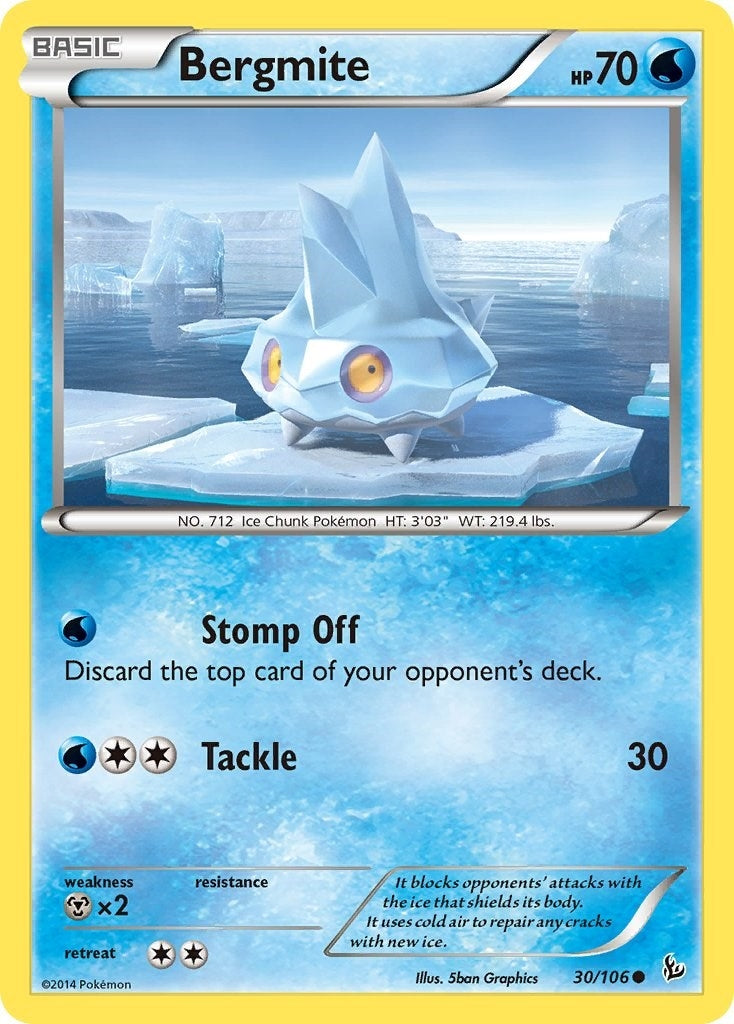 Image for Bergmite (XY - Flashfire) (30/106) - Pokemon