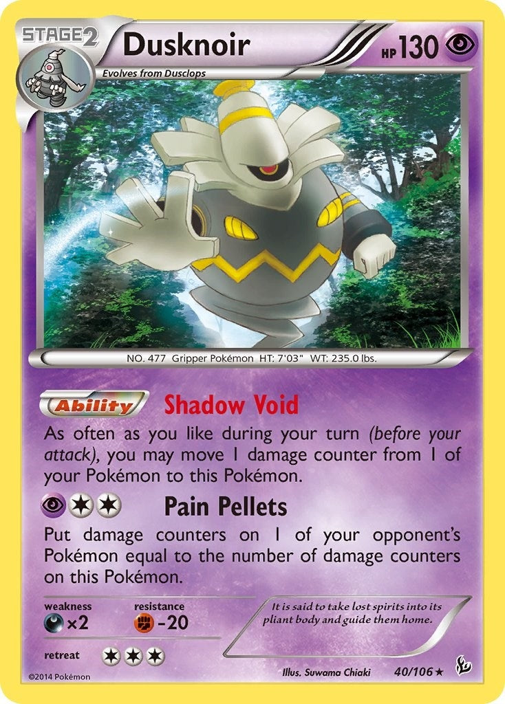 Image for Dusknoir (XY - Flashfire) (40/106) - Pokemon