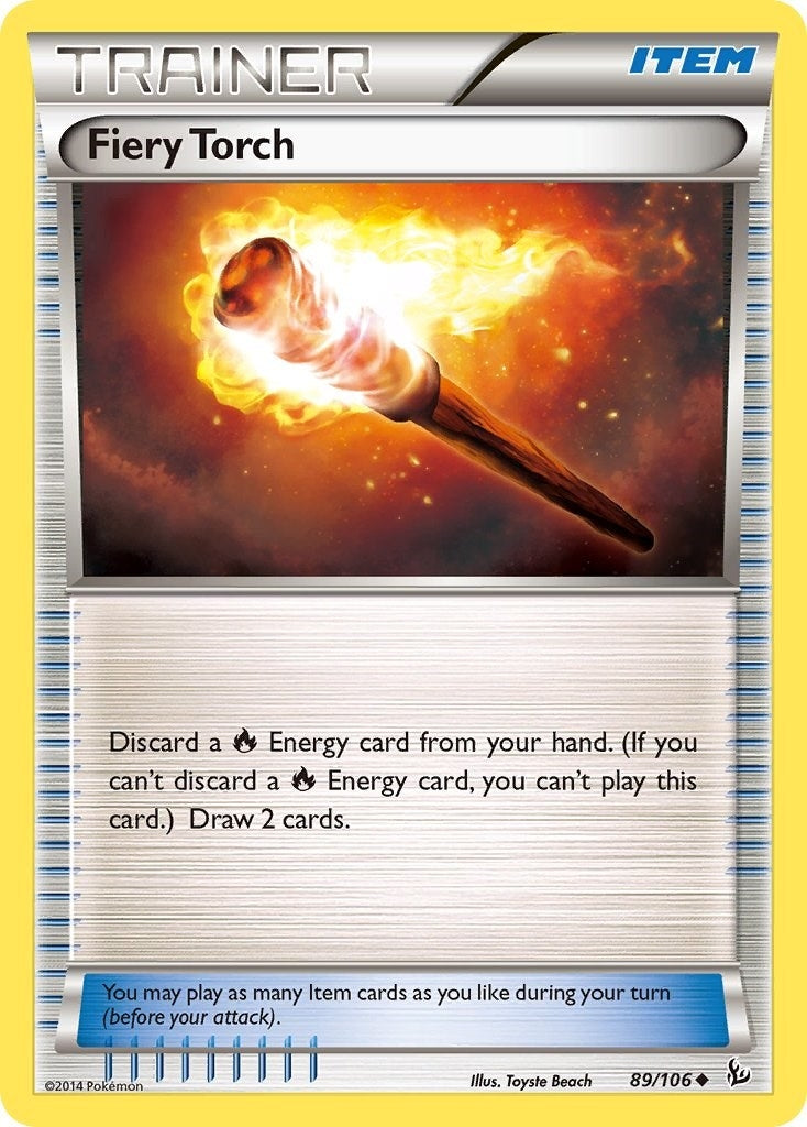 Image for Fiery Torch (XY - Flashfire) (89/106) - Pokemon