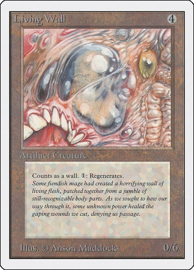 Image for Living Wall (Unlimited Edition) - Magic: The Gathering