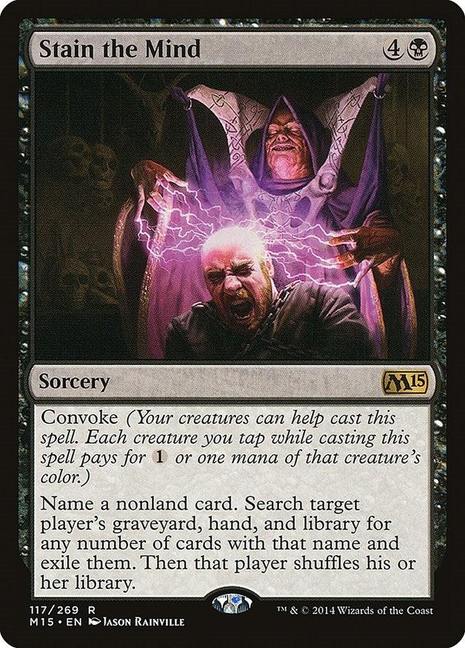 Image for Stain the Mind (Magic 2015 (M15)) (117) - Magic: The Gathering