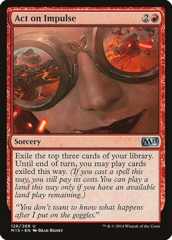 Image for Act on Impulse (Magic 2015 (M15)) (126) - Magic: The Gathering