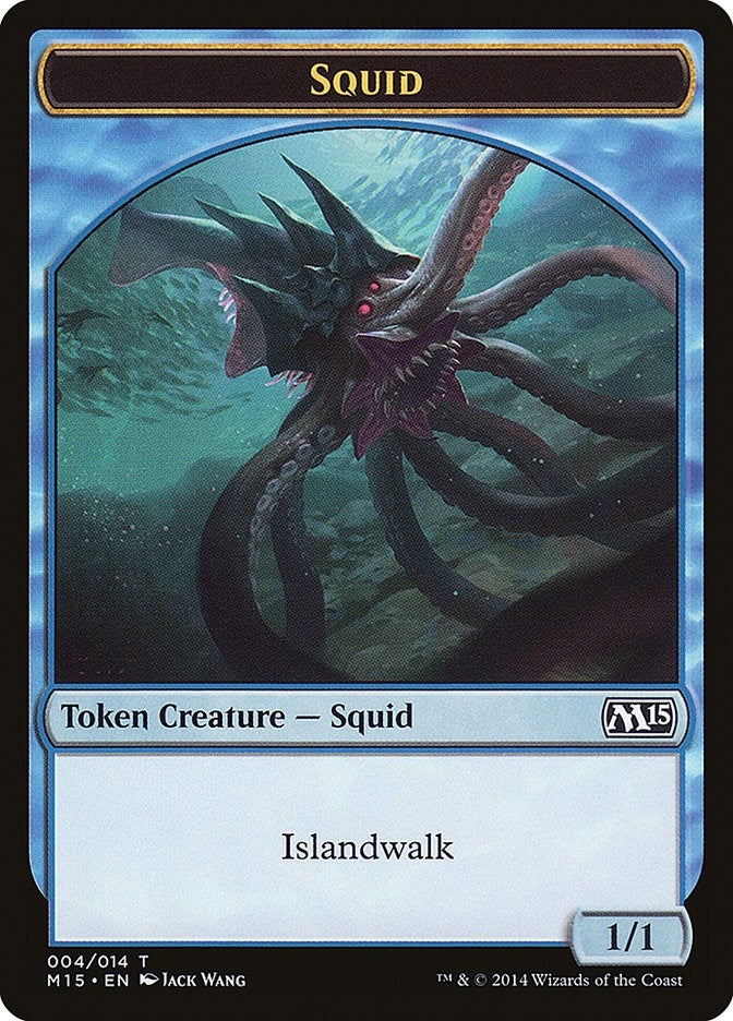 Image for Squid Token (Magic 2015 (M15)) (4) - Magic: The Gathering