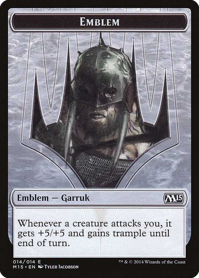 Image for Emblem - Garruk, Apex Predator (Magic 2015 (M15)) (14) - Magic: The Gathering