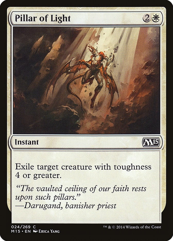 Image for Pillar of Light (Magic 2015 (M15)) (24) - Magic: The Gathering
